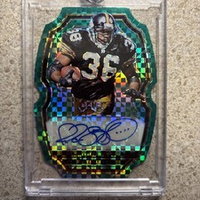2017 Select Jerome Bettis Green Checkerboard Die Cut Auto /5