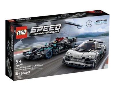 LEGO SPEED CHAMPIONS 76909: Mercedes-AMG F1 W12 E Performance & Mercedes-AMG