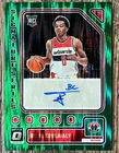 2023-24 Panini Donruss Optic - Signature Series Bilal Coulibaly #SS-COU Green...