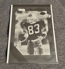 Louis Lipps Wide Receiver Football Black & White Negative (Wild Card I think)