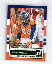 2015 Donruss Von Miller #133 114/174 Denver Broncos