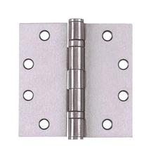 Tell HG 100004 Stainless Steel Satin Chrome Ball Bearing Door Hinge 4-1/2 L in.