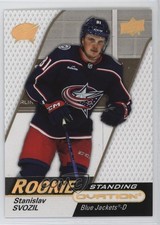 2023-24 Ovation Rookies Standing Gold Spectrum 1/250 Stanislav Svozil #130 1kx2