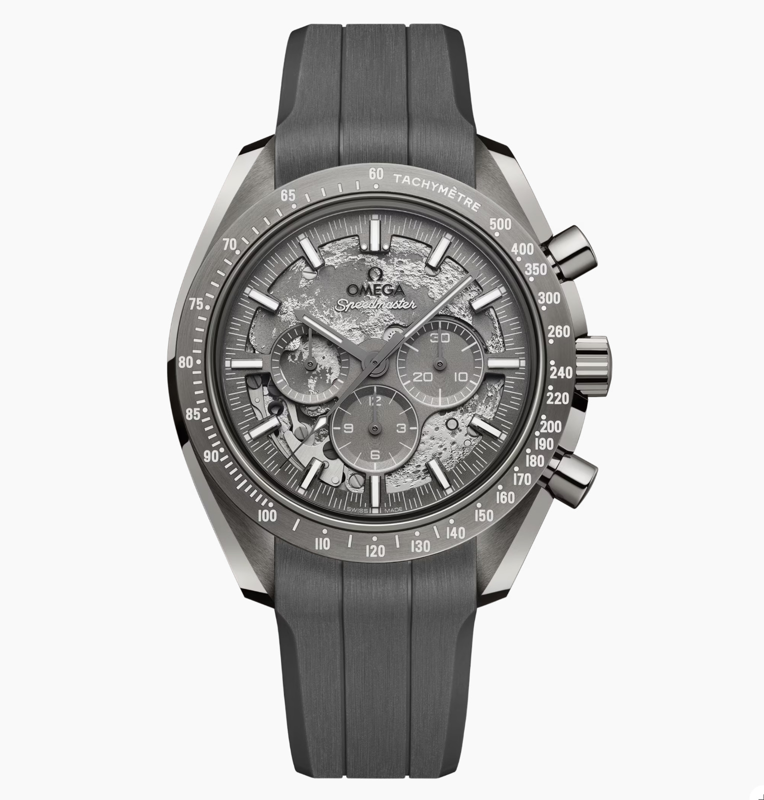 Omega Dark Side Of The Moon Speedmaster Grey Skeleton 310.92.44.50.06.002 NEW