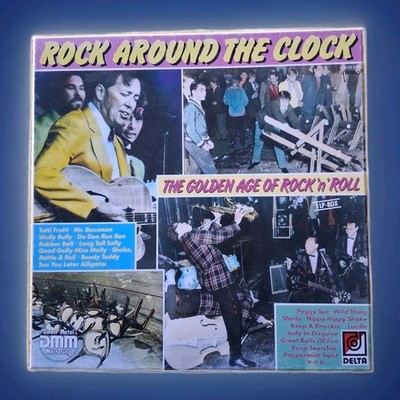 3er LP Box - Rock Around The Clock 1986 - The Golden Age Of Rock'n'Roll