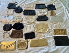 Antique Evening Purse Lot 28 Beaded Clutch Handbags La Regale Walborg Chainmail