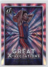 2021 Panini Donruss Great X-Pectations Holo Pink Laser Cade Cunningham #21 7rv