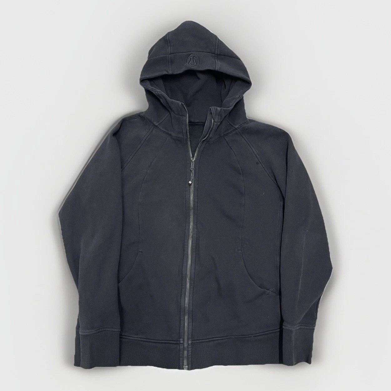 LULULEMON Full Zip Black Hoodie 23x25
