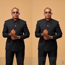 Classic Men Suits Wedding Groom Tuxedos Business Slim Fit 2 Pcs Blazer Pant