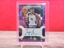 2022 Panini Prizm Draft Basketball Jaylen Sims Purple Ice RC Auto /99 #SS-JSI
