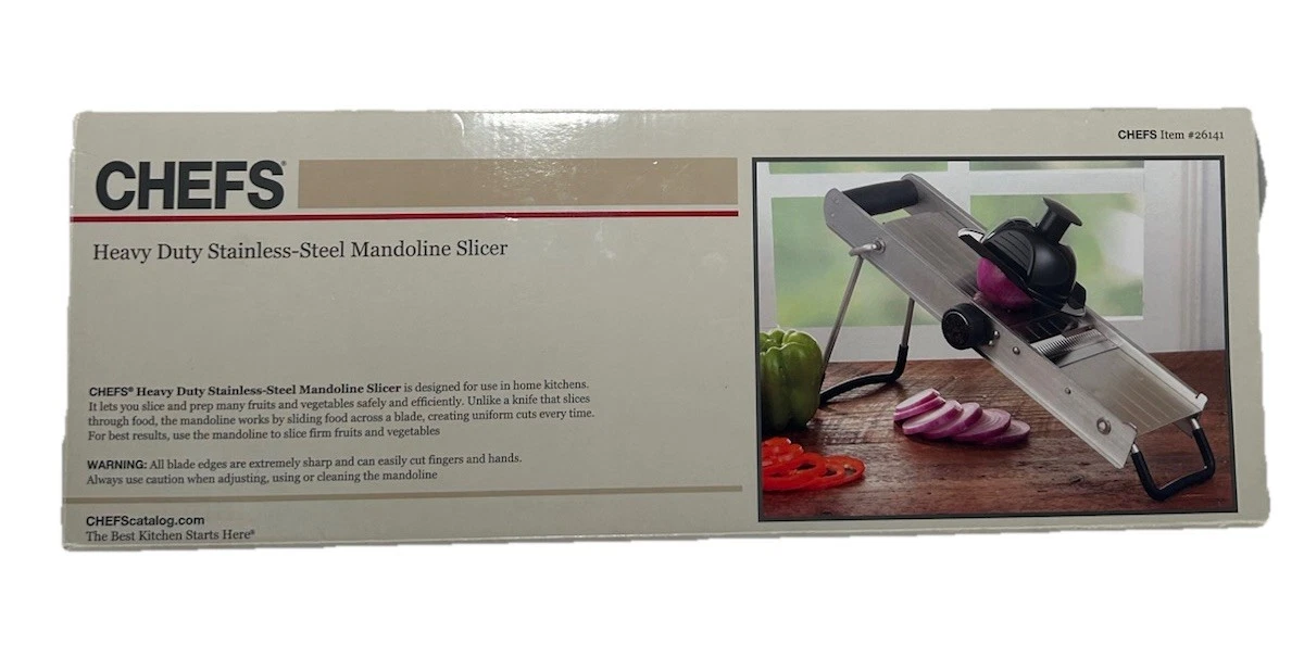 Mandoline Food Slicer Stainless Steel Food Cutter Chopper with Adjustable Blades
Opens in a new wind