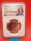 1962 NGC PF67 Franklin Half Dollar 50c US Mint Silver Proof