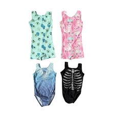 Destira Children  s Gymnastics Leotard/Unitard Bundle Size XS Lot Of 4