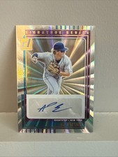 2025 Donruss Baseball Silver #SGAJE AJ Ewing Signature Series Autograph Mets🔥