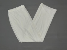 Chico's Travelers No Tummy Pants Women's Size 3 Regular XL/16 White Lined