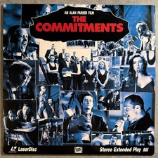 The Commitments - LaserDisc Like New Alan Parker Film