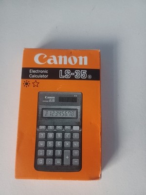 Vintage Canon LS-35 elektronischer Taschenrechner - schneller kostenloser Versand
