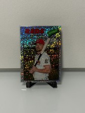 2026 Topps Heritage - T.J. Friedl #296 Chrome Sliver Sparkle Refractor