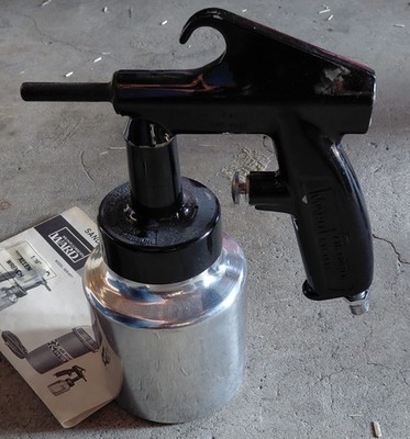 Vintage Montgomery Ward Sand Blast Equipment Blaster Gun With Manual