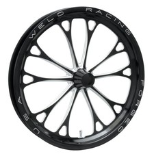 Weld For V-series 1-piece 17x3.5 Black Wheel With Strange Spindle Mt -