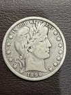 1899 P Barber Silver Half Dollar