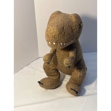Jurassic World Dinosaur Plush T Rex Brown Stuffed Animal Toy