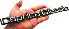 1x Caprice Classic Trunk Lid Emblem 3D Letter Nameplate Car Badge Decal Chrome