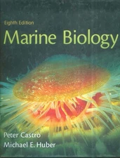MARINE BIOLOGY Castro, Peter/Huber   Michael 2010/8th Edition - Hardcover READ!!