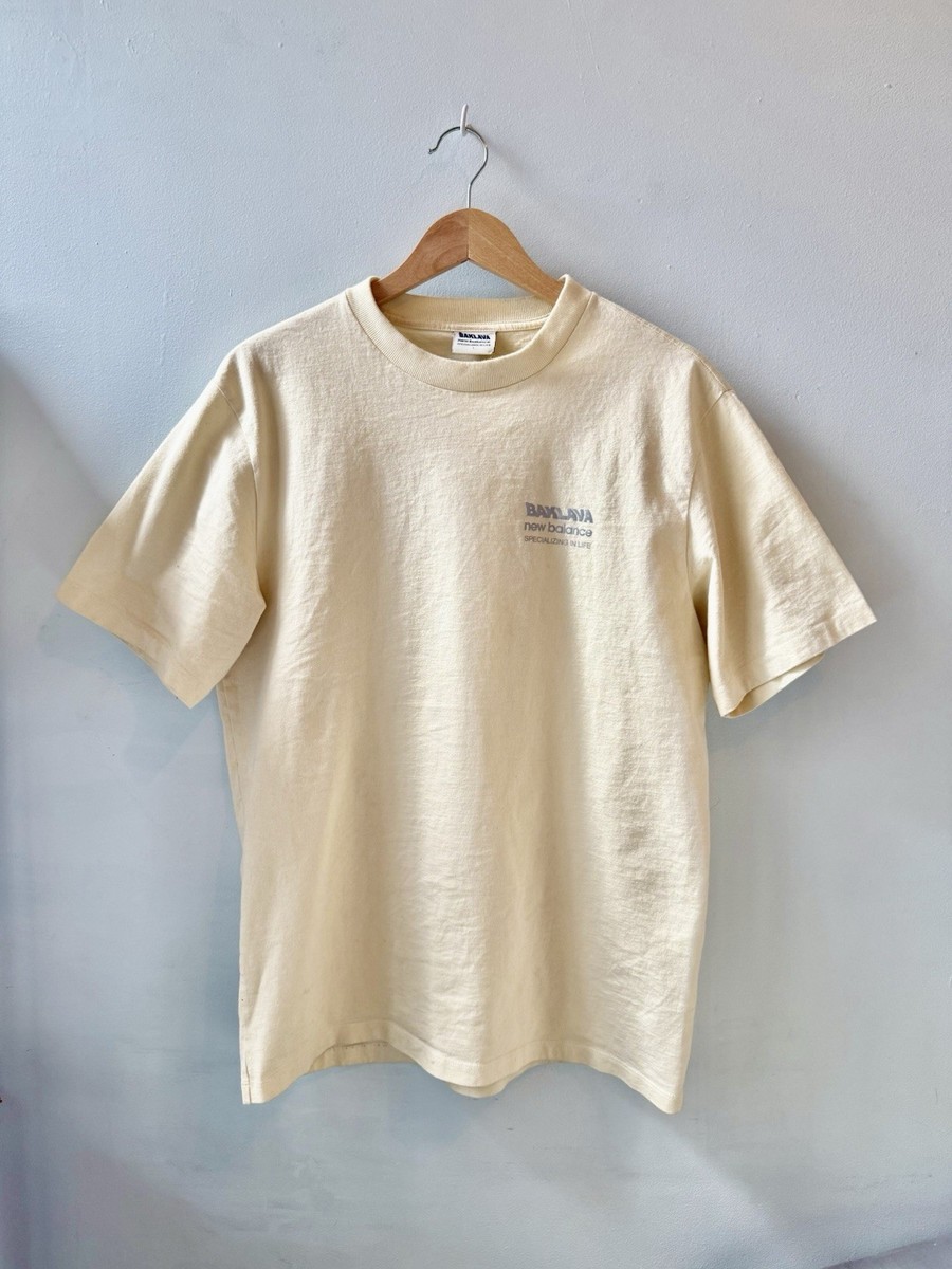 Action Bronson BAKLAVA X New Balance 990 V6 3M Tee Cream Size M