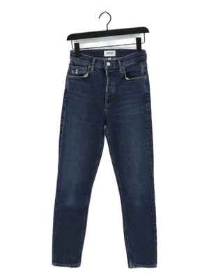 Agolde Damen Jeans W 24 in blau Baumwolle mit Elasthan, Polyester Skinny