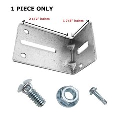 Garage Doors JB-1 Track Jamb Bracket Size 1, 1 7/8" x 2.5" Vertical Track