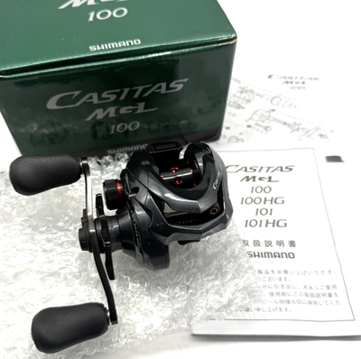 Shimano CASITAS MGL 100 Right Handed Bait Casting Reel with Box