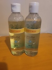 2x Burt's Bees 12 Oz Micellar 3in1 Cleansing Water W/Coconut  Lotus Water