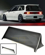 For 88-91 Honda Civic Hatchback EF9 Roof Wing Spoiler Brake Light Deleted Style