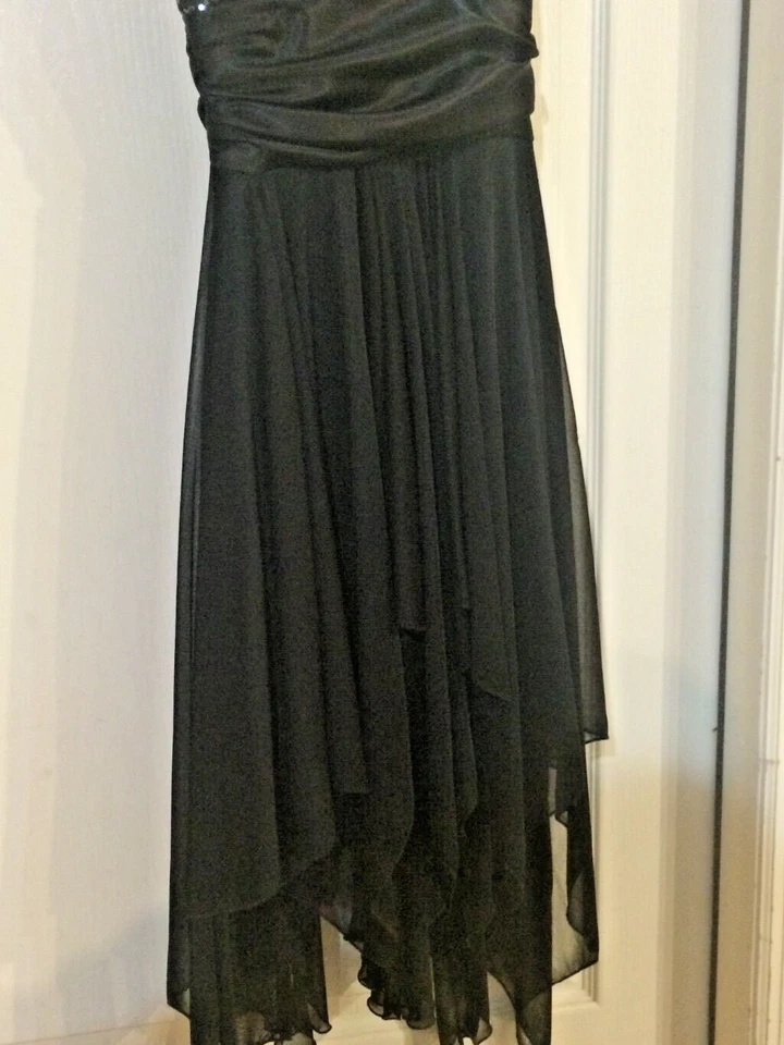 VESTIDO DE B.DARLIN NEGRO TALLA 3-4, PRECIOSO Foto 4 de 4