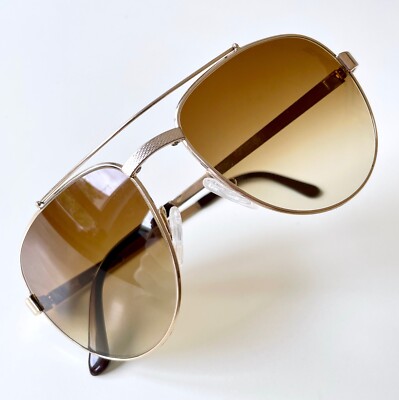 vintage DUNHILL 6029 gold plated rare sunglasses 62/17 MEDIUM 6011