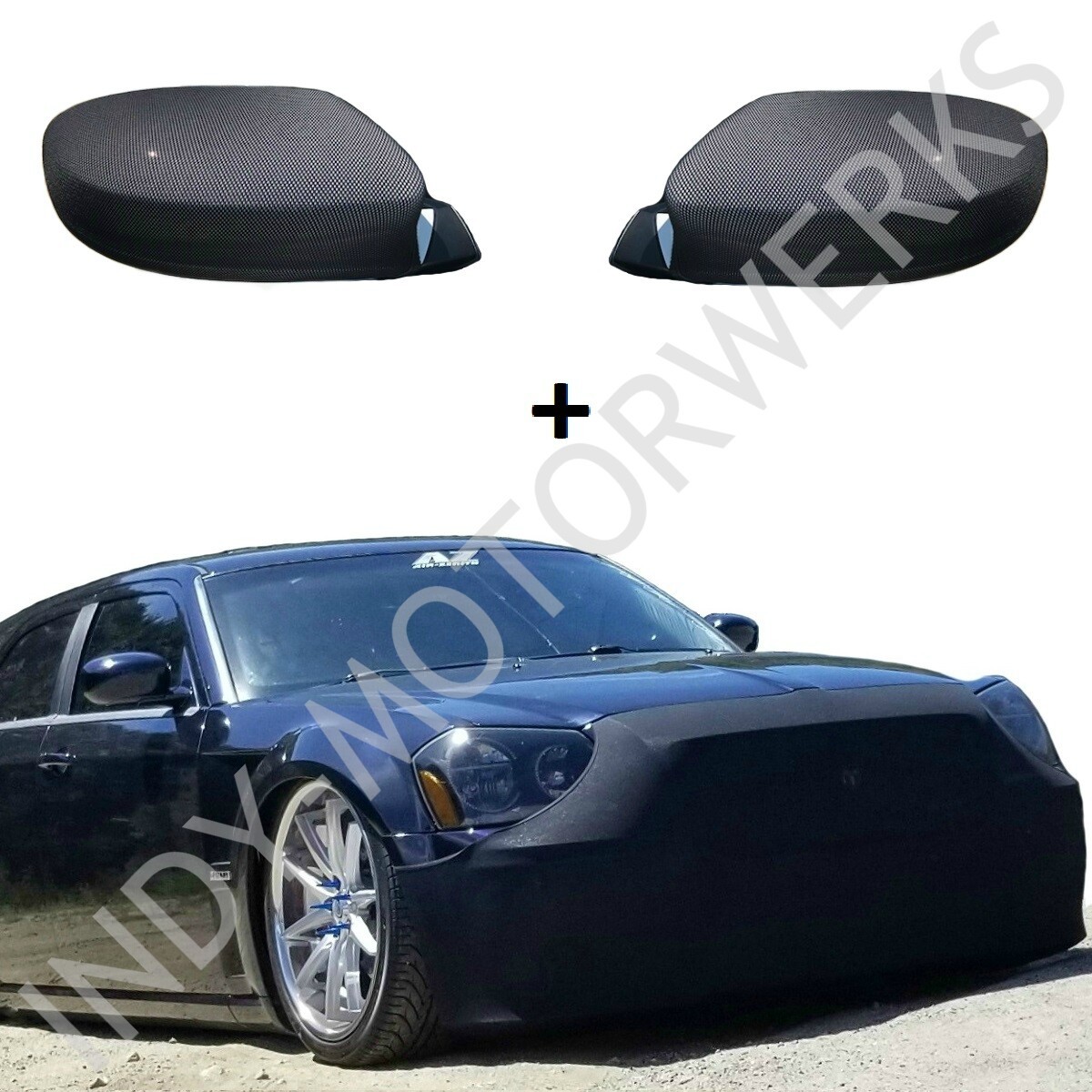 DODGE MAGNUM NOVISTRETCH FRONT + MIRROR STRETCH MASK BRA COMBO