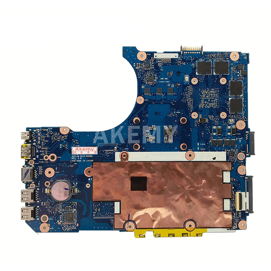 N551JX Motherboard For ASUS N551J G551J G551JX W/ i74720HQ Mainboard