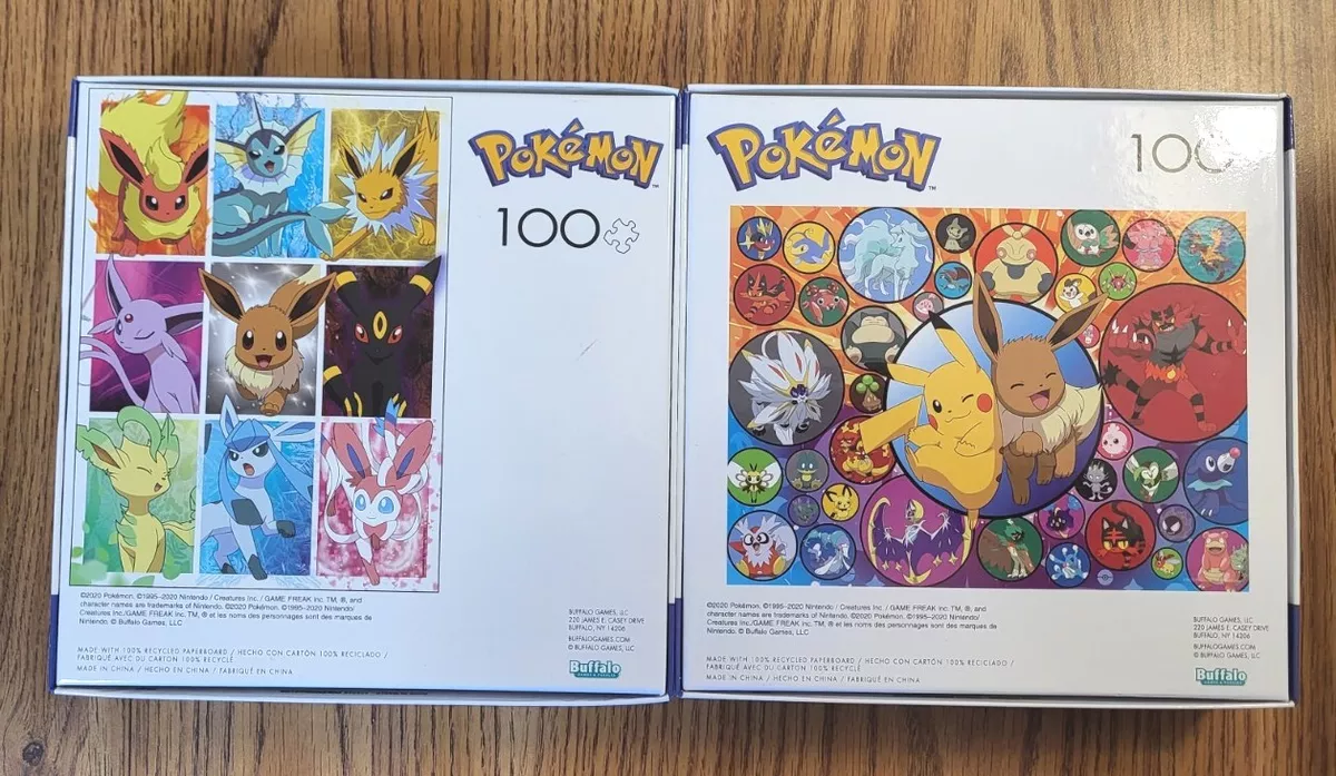 Puzzle Os 16 tipos de Pokémon, 2 000 peças