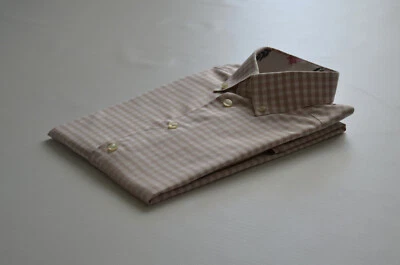 ETON GANGHESTER Slim Fit Mens Shirt Size 39/ 15.5" Kariert/Check Mehrfarbig - Bild 1 von 4