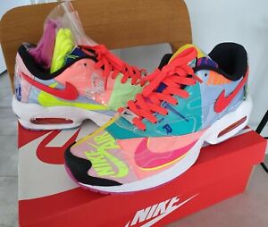 nike pink green yellow