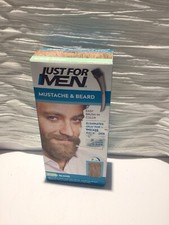 Just For Men Easy Brush In Mustache & Beard Color, Blond M-10/15