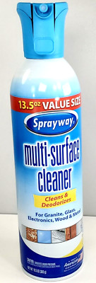 Sprayway Multi-Purpose Cleaner / Deodorizer, Granite, Glass, Wood, Metal 13.5 OZ