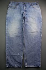 Vintage 1999 Men's Levi's 545 Jeans Loose Size 44x30 Measure 41x28 Zipper Fly