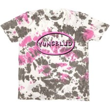 Yungblud 'Scratch Logo Oval' Tie Dye T shirt - NEW