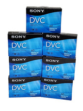 7 Sony DVC DVM60PRR 60 Minute 90LP Mini DV Digital Video Cassette