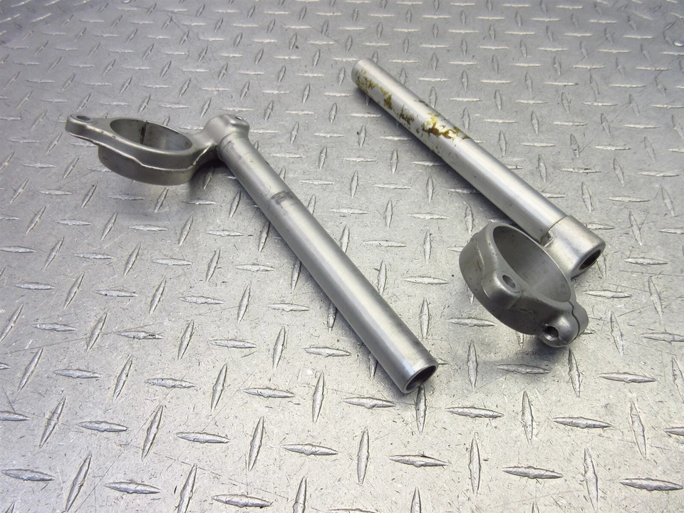 2003 00-03 Suzuki GSXR 750 GSXR750 Left Right Handlebar Handle Bar Clip Ons - Image 3 of 4