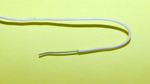 MICRO FIL ELECTRIQUE NEUF POUR CABLAGE RESEAU TRAIN 0,5mm / 10ml .AIGUILLAGE HO - Imagen 18 de 19