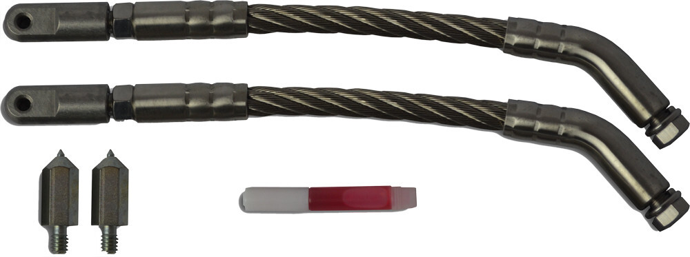 STRAIGHTLINE 1997-1998 MX Z 670 Ski-Doo ICE SCRATCHER KIT 16