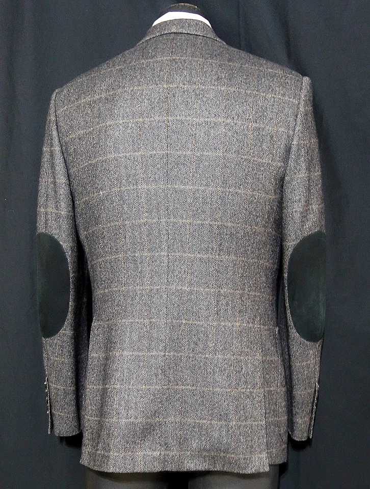 Abrigo deportivo Tom Ford 38R doble ventilación puños de cirujano exquisita lana/seda/camello Foto 4 de 4